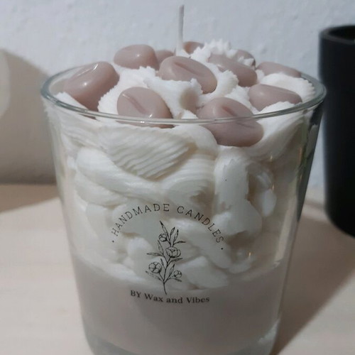 Handmade coffee scented candle like new