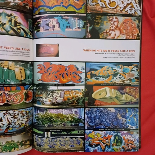 Graphotism graffiti magazine August 2001 issue like new