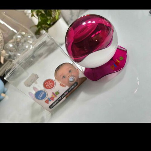 Portable pacifier sterilizer new with UV