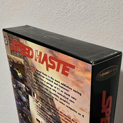 Speed Haste Big Box PC game like new, Greek manual