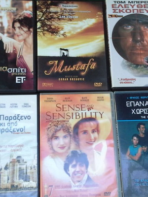 DVD set of 6 movies like new