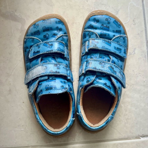 Froddo Barefoot leather shoes size 29 used, blue