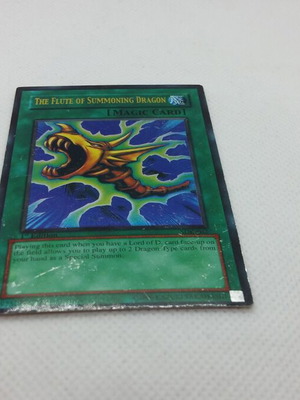 The Flute of Summoning Dragon κάρτα Yu-Gi-Oh! μεταχειρισμένη, 1η έκδοση SDK-042