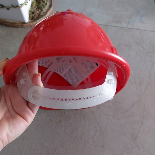 GP3000 safety helmet new, construction site, red