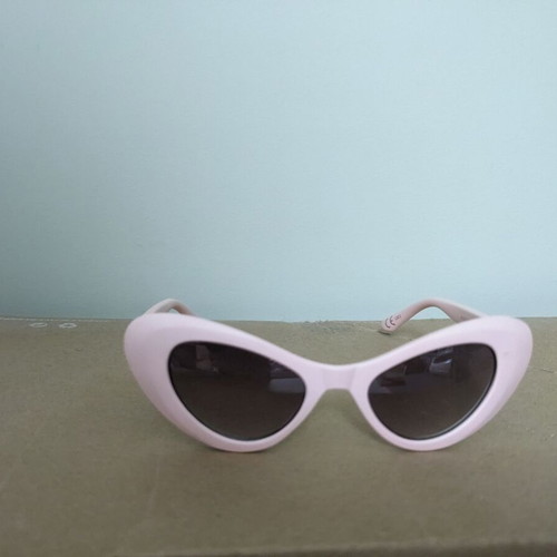 Cateye sunglasses used, girls, pink pastel, Mango brand