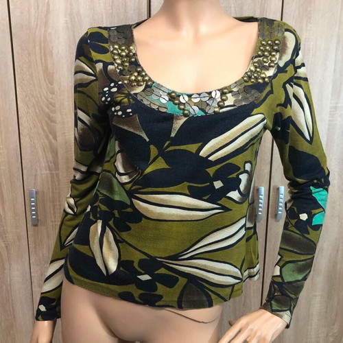 Leonard's blouse used, size M, multicolor