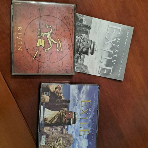 Exile Myst 3+ Riven collector's edition like new pack for PC