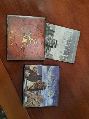 Exile Myst 3+ Riven collector's edition like new pack for PC