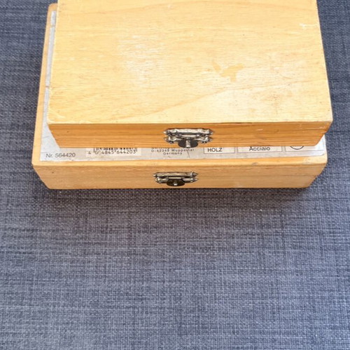 Woodworking Drill Bit Sets used, Forstner and Countersink, 2 Boxes