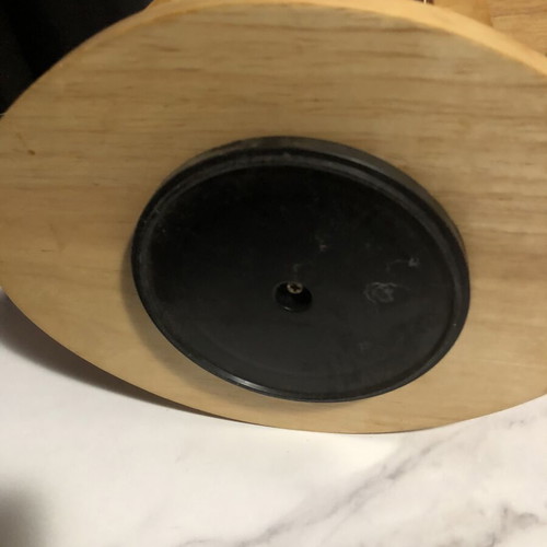 Rotating wooden spice rack for 12 jars like new