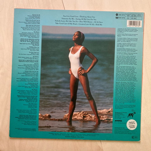 Whitney Houston vinyl LP used, R&B / Soul album