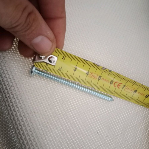 Screws with square head new, box 65cm