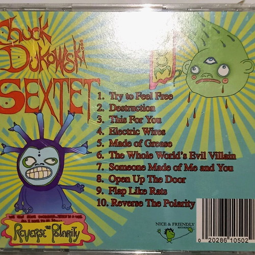 Chuck Dukowski Sextet Reverse the Polarity CD like new