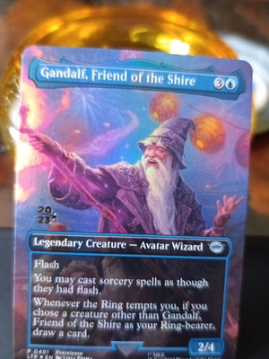 Magic the Gathering Lord of the Rings Gandalf, Friend of the Shire nm condition