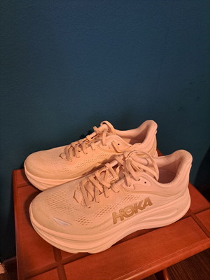 Hoka Bondi 9 γυναικεία αθλητικά παπούτσια running vanilla birch