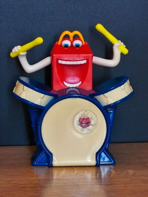 2011 McDonald's promotional drum-playing figure