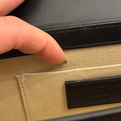 Jacquemus The Long Chiquito black crossbody bag like new