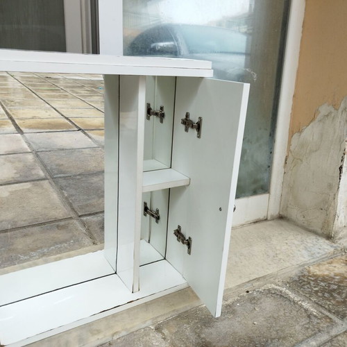 Bathroom cabinet mirror used 48.50x15x60.50 cm