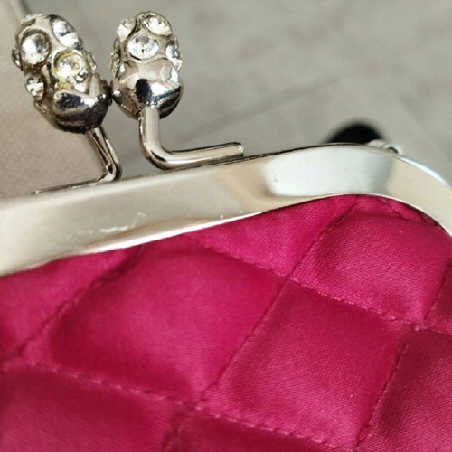Alexi Andriotti red quilted women's bag like new