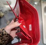 KOION leather wallet new, red