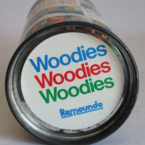 Vintage 70's Remoundo Woodies wooden toy new, made in Greece