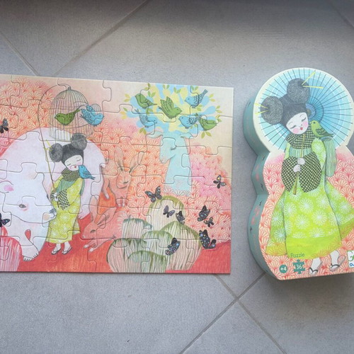 Djeco Fairy Puzzle 36 Pieces used, age 4+