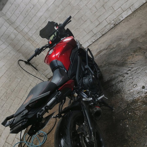 Yamaha Tracer 900 motorcycle used, 2016, 900 cc, 50,000 km, red
