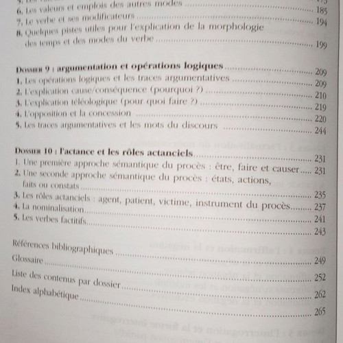 French grammar used, Universite de Paris III, 278 pages