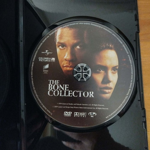 The Bone Collector DVD like new, action crime thriller with subtitles