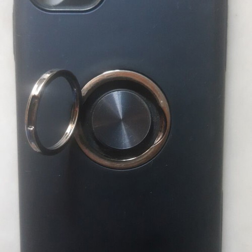 iPhone 11 phone case blue with ring and magnet for car, like new