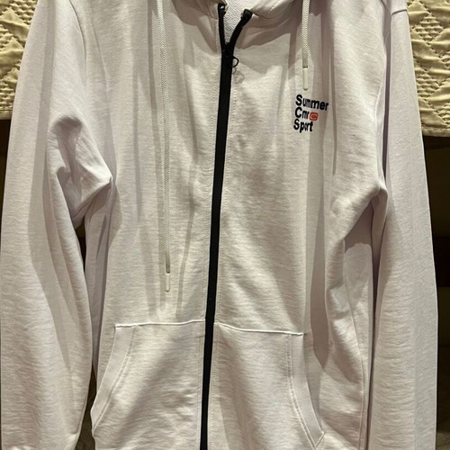 Camaro 22001-991-11 white hoodie jacket, size S