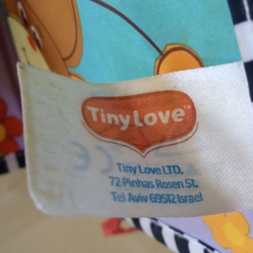 Tiny Love Double-Sided First Book soft baby book used