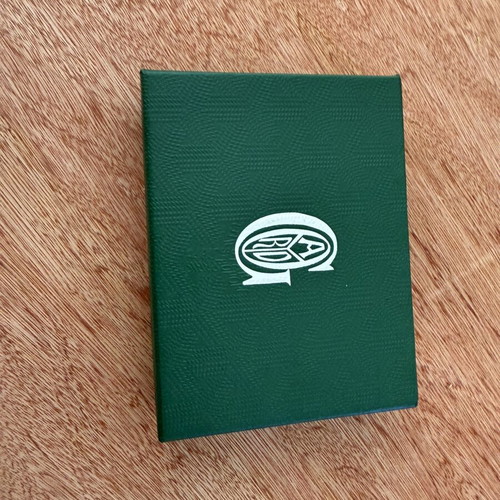 Goyard Card Holder New, White and Green