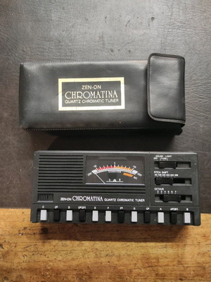 Chromatina quartz chromatic tuner used with soft case