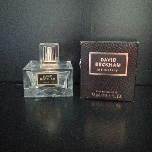 David Beckham Intimately Eau de Toilette 75 ml empty bottle