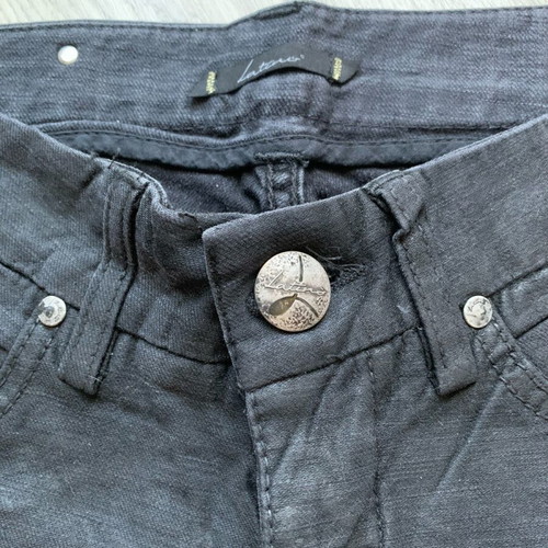 Latino jeans with leather texture like new