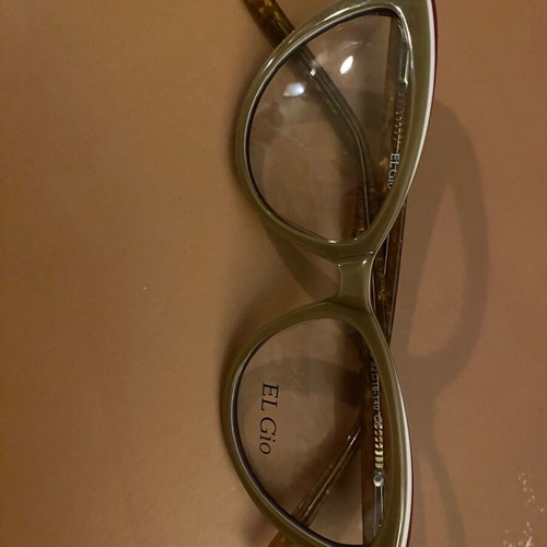 El Gio authentic glasses new, brown