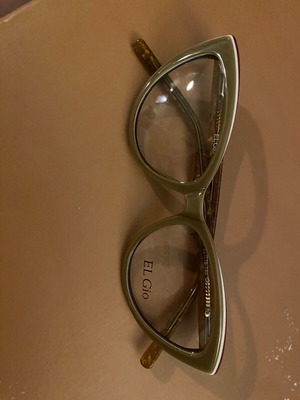 El Gio authentic glasses new, brown