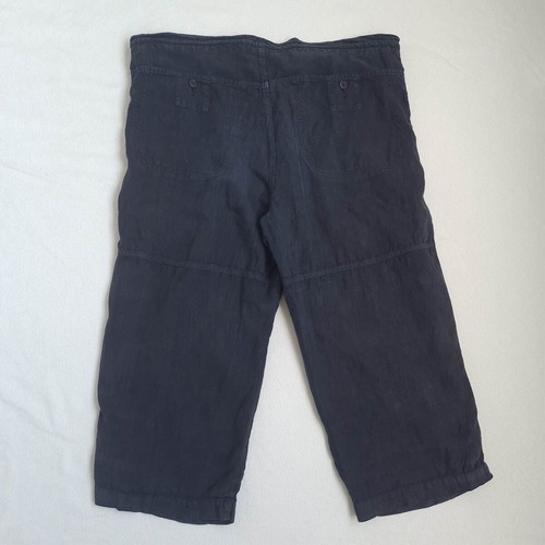 Elemente Clemente women's linen pants size 5 / 3XL / 4XL / W42 L22, blue