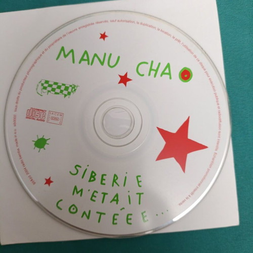 Manu Chao Siberie M'etait Contee CD like new