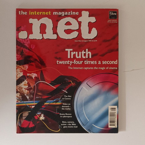 .net magazine issue 9 August 1995 like new
