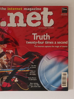 .net magazine issue 9 August 1995 like new