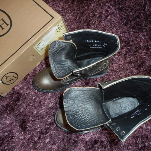 Ash Ralph boots new, size 39, gray and silver
