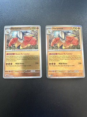 Hariyama 073/132 Mega Evolution Holo Pokemon card