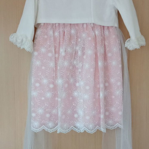 New life children's dress 2-4 years like new with cardigan