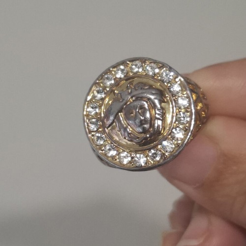 Medusa ring size 59 or 60 used, not gold or silver