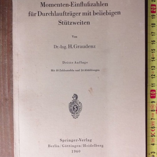 German technical books used, set of 5 volumes