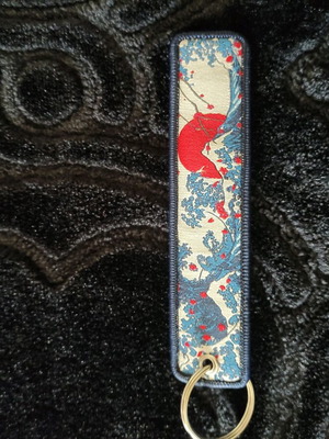 Keychain Japanese style like new, blue