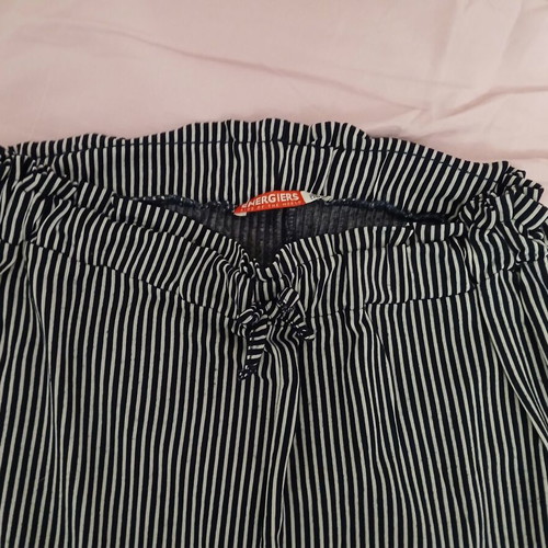 Energiers striped pants used, size 176 cm, women's XS-S