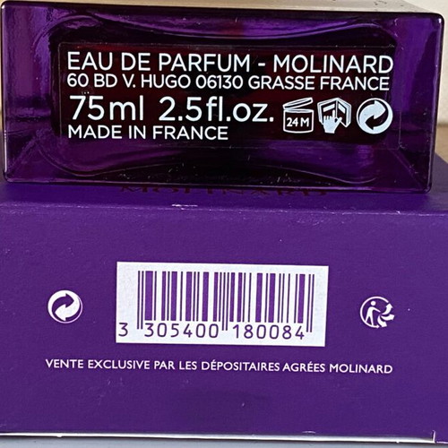 Musc Eau de Parfum Molinard 75 ml σαν καινούργιο